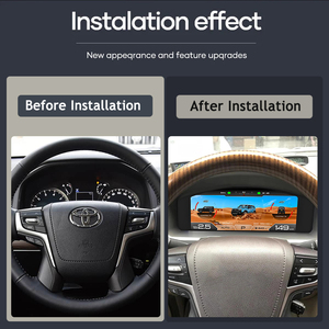 Tableau de bord numérique LCD JIUTREE pour Toyota Prado 2010-2021, écran de compteur de vitesse, tableau de bord virtuel - Product Image 2