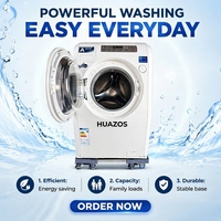 Panasoni Quality HUAZOS Large Capacity Fully Automatic Stainless Steel Washer Electric Household Use for Hotels Washing Machine