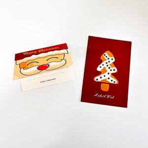 Kleurrijke Afdrukken Custom Logo Ansichtkaarten Cadeau Bruiloft Uitnodigingskaarten Kleine Visitekaartjes Wenskaart Voor Promotie - Product Image 2