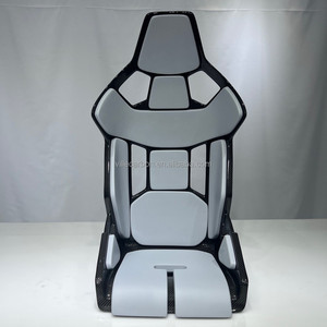 Asientos de Carreras de Fibra de Carbono Seca Estilo R2 Personalizados OEM, Asiento de Butaca de Fibra de Carbono de Alta Resistencia para Mclaren/GTR R35 - Product Image 4