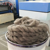 Machine à carder la laine FB-186 de fabrication professionnelle, neuve, pour usage commercial, pour cheveux purs, poils de lapin, fibres chimiques