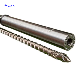 Extrusora de tubos de PVC, juego de barriles cónicos de doble tornillo 80/156 - Product Image 3