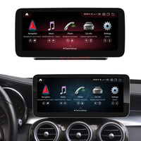 Pantalla Android Carplay Ultrafina de 12.3 Pulgadas y 2K para Mercedes Benz -A CLA GLA C GLC V W176 X156 W204 W205 X253 W447, Actualización de Radio