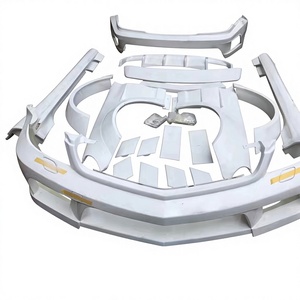 Nouveau kit carrosserie large <span class=keywords><strong>Mercedes</strong></span> <span class=keywords><strong>SL</strong></span> R230, style Misha amélioré, pare-chocs avant et arrière, spoiler, qualité originale 1:1 - Product Image 1