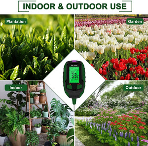 Yz medidor de <span class=keywords><strong>ph</strong></span> do solo 4 em 1, testador de umidade, medidor de solo, luz e <span class=keywords><strong>ph</strong></span> do testador para plantas em vasos, jardim, preço do atacado - Product Image 4