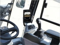 Chargeuse sur pneus d'occasion, chargeuse-pelleteuse 2 tonnes, chargeuse frontale, machine de chantier pour stockage de charbon, vente en gros, exportation directe, usage intensif