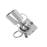 Rotatable sliding with deck seat stainless steel awning umbrella Marine pipe connection link fastener joint