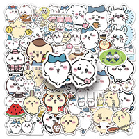 Échantillon gratuit direct d'usine nouveau design imperméable à l'eau écologique dessin animé étiquette personnalisée mignon Kawaii autocollants imprimer