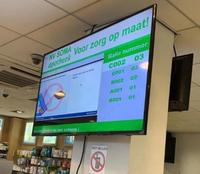 Système de gestion de file d'attente avec écran tactile, distributeur de tickets et machine d'appel sans fil pour hôpital et banque