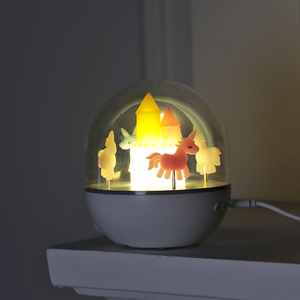 Bébé enfant en bas âge enfants cadeau de vacances boîte à musique lampe de chevet confortable soins infirmiers veilleuse lumière ambiante - Product Image 3