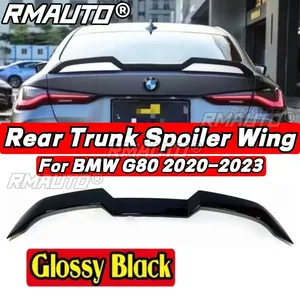 สำหรับ BMW ซีรีส์ 3 M3 G80 ปี 2020 2021 2022 2023 ชุดแต่งปีกหลัง BMW G80 สปอยเลอร์หลังรถยนต์ อุปกรณ์ตกแต่งรถยนต์ ปีกหลังฝากระโปรงท้าย - Product Image 1