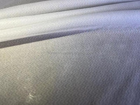 Entoilage thermocollant élastique 75D en tissu tissé 100 % polyester PA double point, certifié OEKO-TEX, pour vêtements - Vente en gros