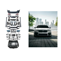 Pièces détachées de voiture Kit de conversion Kit de mise à niveau Kit de carrosserie G38 G30 Diffuseur de lèvre avant de phare 2018-2021 pour BMW G30 à F90 M5 LCI bodykit