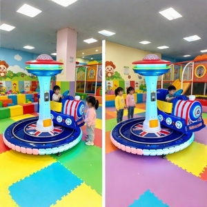 New Model Children's Coin-operated Mobile Scanning Rocking Car <b>Single</b>-person Track Vehicle Machine Kzr590 Coin Operated Engages - Product Image 4