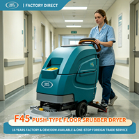 Fregadora de Pisos Comercial Profesional, Automática, a Batería, para Limpieza de Pisos en Almacenes y Oficinas