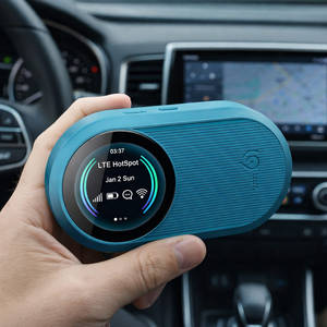 Router WiFi Móvil DNXT 4G LTE de Doble Banda WiFi6 con Firewall, Pantalla LCD de 300 Mbps para Uso en Exteriores - Product Image 1