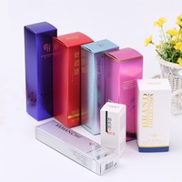 Boîte en carton personnalisée à extrémités pliées pour cosmétiques, emballage vide en carton, Caja De Embalaje Personalizado, petite commande MOQ