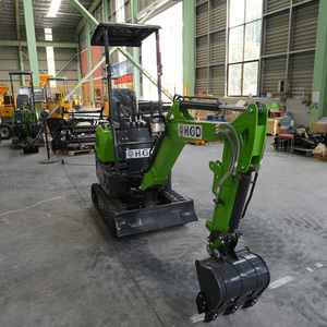Mini-excavatrice de 0,7 tonne, petite machine de terrassement avec chenilles en caoutchouc pour le jardin et l'agriculture - Product Image 4