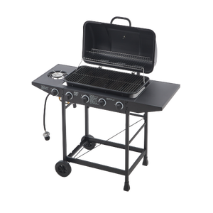 USA Warehouse MQ SKJ Steel <b>BBQ</b> Grill Piezo Ignition High Pressure Safety Temperature-controlled Baking Oil - Product Image 4