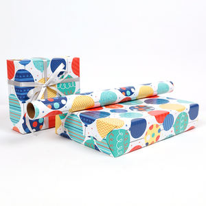 Factory Wholesale 80g Christmas Custom Luxury Gift Wrap <b>Paper</b> 43*300cm <b>Wrapping</b> <b>Paper</b> for Packaging - Product Image 2