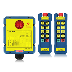 ML-K8D+ 2T&1R รีโมทคอนโทรลอุตสาหกรรมแบบกันน้ำสำหรับเครน พร้อมฟังก์ชั่นป้องกันการกระแทก 12V AC - Product Image 3