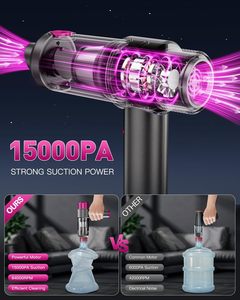 เครื่องดูดฝุ่นแบบพกพาไร้สาย 4 in 1 สำหรับรถยนต์ ชาร์จด้วย Type-C ดูดและเป่าฝุ่นได้ ใช้ได้ทั้งในรถและบ้าน - Product Image 6