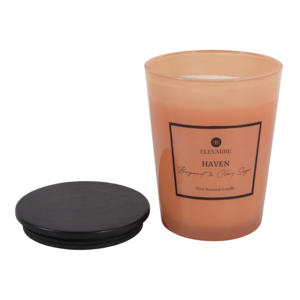 Candela Profumata ELEVARRE Haven 31oz al Bergamotto e Salvia Sclarea in Barattolo - Product Image 2