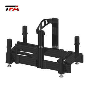 extrusión de aluminio industrial, marco negro y rojo para Simulador de plataforma de carreras Sim, 40x40, luminum Factory 4080 - Product Image 6