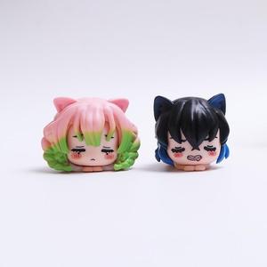 Set <span class=keywords><strong>de</strong></span> 6 Figuras <span class=keywords><strong>de</strong></span> Acción <span class=keywords><strong>de</strong></span> Anime Japonés, Estilos Nuevos, Personajes <span class=keywords><strong>de</strong></span> Dibujos Animados como <span class=keywords><strong>Tanjiro</strong></span>, Nezuko, Zenitsu Agatsuma, Figuras Coleccionables <span class=keywords><strong>de</strong></span> PVC - Product Image 4