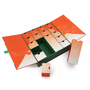 Tùy Chỉnh Trống Cá Nhân Trang Điểm Advent Lịch Hộp 12 Ngày Giáng Sinh Sô Cô La Advent Lịch Tùy Chỉnh Fillable Advent Lịch - Product Image 4