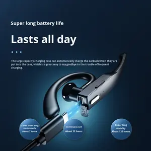 سماعة أذن لاسلكية فردية للأعمال عبر الحدود YYK525 مع خاصية إلغاء الضوضاء النشطة (ANC) وعمر بطارية أقل من 3 ساعات - Product Image 2