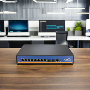 Howevis 8 port 10/100/1000M Lite dikelola PoE Switch dengan 4 Gigabit SFP kecepatan tinggi <span class=keywords><strong>internet</strong></span> switch power over ethernet switch - Product Image 5