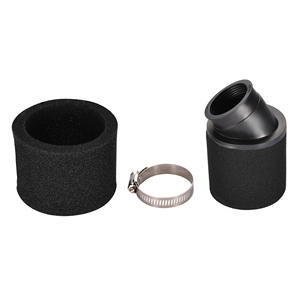 <span class=keywords><strong>Filtre</strong></span> <span class=keywords><strong>à</strong></span> <span class=keywords><strong>air</strong></span> double en <span class=keywords><strong>mousse</strong></span> courbée de 42 mm, remplacement, état neuf, pour moto tout-terrain, cyclomoteur, quad, <span class=keywords><strong>scooter</strong></span> de 50 cc <span class=keywords><strong>à</strong></span> 200 cc - Product Image 4