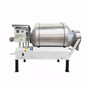 Mélangeur rotatif à tambour en acier inoxydable pour le traitement du thé avec moteur AC et système de pulvérisation et de séchage liquide pour l'aromatisation du thé - Product Image 1