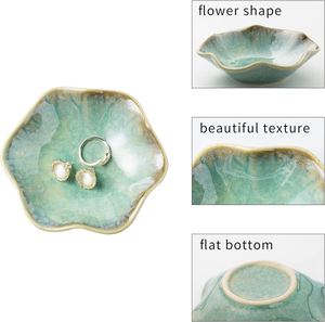 Multifunction <b>Ceramic</b> Trinket Tray Jewelry Display, Key Bowl, <b>Ring</b> Plate Gifts for Friends Sisters Daughter Mother - Product Image 6