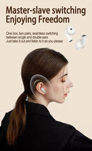 Écouteurs sans fil TWS 2026 J32, doubles écouteurs intra-auriculaires avec étui unique, casque stéréo sport sans fil à réduction de bruit pour couple - Product Image 5