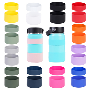Housse de bouteille en silicone antidérapante |   Compatible avec les gobelets à large ouverture de 12-24 oz et 32-40 oz - Product Image 3
