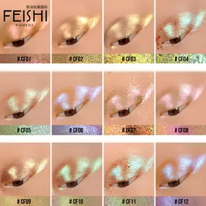 FEISHI Sparkle camaleón multicromo hypershift pigmento en polvo para maquillaje de ojos