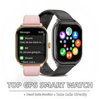 Reloj Inteligente GPS Android 4G 5G WiFi con Tarjeta SIM, Cámara, Pantalla Cuadrada IPS, Contesta Llamadas, Reloj Conectado, Relojes Inteligentes, Teléfono Reloj