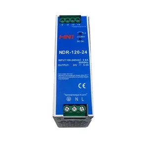 NDR-60 Single Output 60w 2.5a Din Rail Switching Power Supply 24vdc for Industrial Control industry power supply din rail 60w