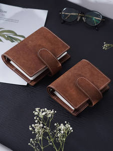 Agenda M5 A7 personnalisé en cuir PU avec anneaux, carnet de notes portable, agenda de <span class=keywords><strong>voyage</strong></span>, carnet de planification quotidienne pour les affaires - Product Image 3