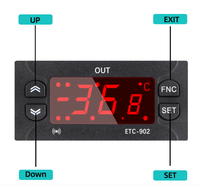 Contrôleur de température numérique ETC-902 Thermostat économique lcd contrôleur de température numérique intelligent