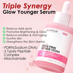 [Nueva Llegada] Suero de Péptidos Rosados PDRN de ADN de Salmón al por Mayor, Cuidado de la Piel Vegano Coreano, Hidratante, Reafirmante y Antienvejecimiento - Product Image 2