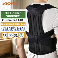 Ceinture de Correction Posturale AOFIT Professionnelle Unisexe Réglable pour le Dos et le Cou, Soulagement de la Douleur