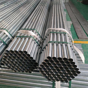 Tuyaux en acier galvanisé non allié à chaud (Q235/Q345) Tailles 1/2 3/4 1 pouce 1,5 pouce Services de découpe/soudage pour la décoration des bâtiments - Product Image 3