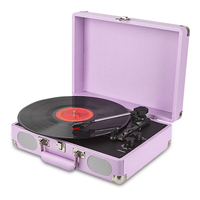 2025 gros produit le plus populaire lecteur de disques vinyle Gramophone phonographe Antique platine USB SD tourne-disque sans fil