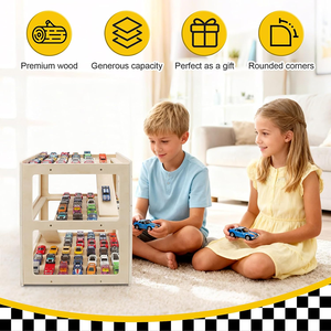 Garaje <span class=keywords><strong>de</strong></span> juguete a escala 1/64 para coches <span class=keywords><strong>de</strong></span> fundición a presión, estuche <span class=keywords><strong>de</strong></span> almacenamiento para <span class=keywords><strong>Hot</strong></span> <span class=keywords><strong>Wheels</strong></span>, <span class=keywords><strong>diorama</strong></span> <span class=keywords><strong>de</strong></span> garaje, rampa <span class=keywords><strong>de</strong></span> estacionamiento para coches <span class=keywords><strong>de</strong></span> juguete - Product Image 4