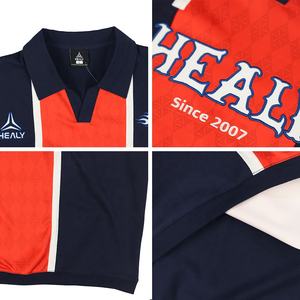 HEALY collezione di maglia da calcio retrò camicia squadrata Vintage abbigliamento sportivo vecchia scuola camicie da calcio Design classico - Product Image 2