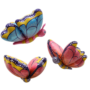 Fournisseur de ballons imprimés colorés, ballons en forme de papillons 3D, décoration de fêtes sur le thème des insectes, ballons flottants à l'hélium - Product Image 5