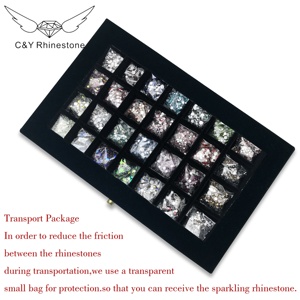 Cy 28 רשת פאר חג המולד בגדלים מעורבים אבנים מסמר אמנות ערכת אבני חן עבור ציפורניים קישוט ציפורניים קישוט - Product Image 5